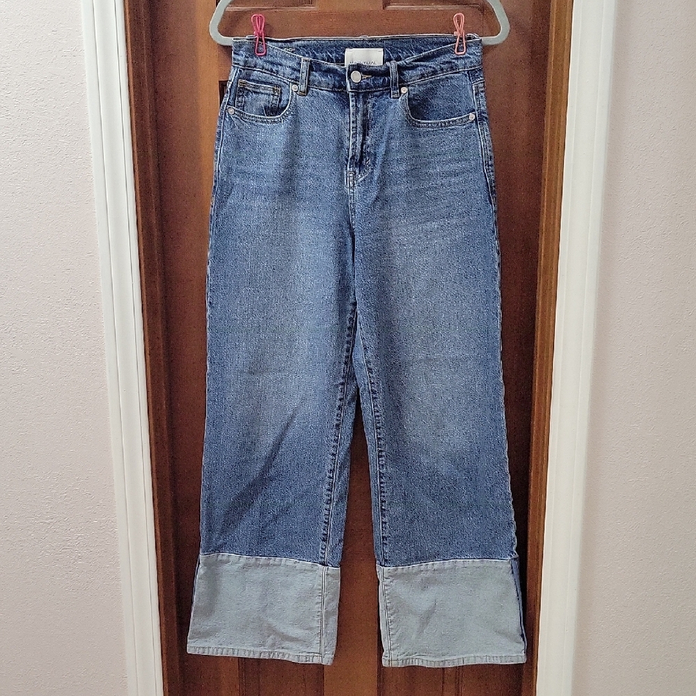 Habitual Two-Tone Blue Jeans